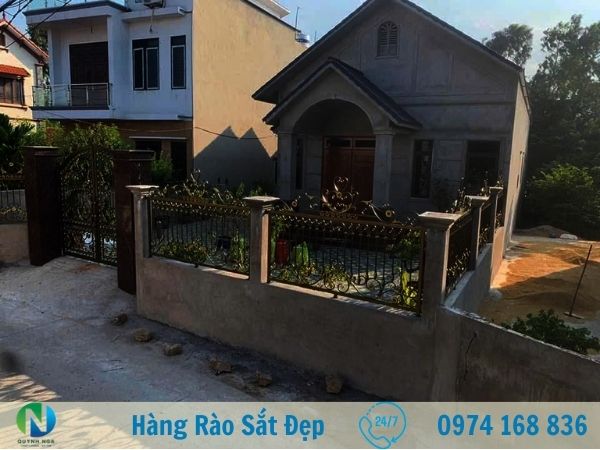 cung cấp hàng rào sắt đẹp